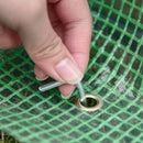 Outsunny Greenhouse Flower Planter Mini Zipper Garden Patio Steel 1.8 M
