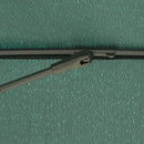 Outsunny 2.6m Round Curved Adjustable Parasol Sun Umbrella Metal Pole Green