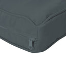 Outsunny Garden Rattan Sofa Set Polyester Cover Replacement No Cushion Grey