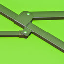 Outsunny 4.6M Garden Patio Umbrella Canopy Parasol Sun Shade w/ Base Green