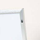 HOMCOM Full Length Mirror Dressing Mirror Wall-Mounted Entryway Black Frame