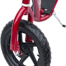 HOMCOM Push Scooter Teen Kids Stunt Bike Ride On with 12" EVA Tyres, Red