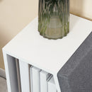 HOMCOM  2 Tier Bookcase w/ Removable Cushions Storage Cabinet for Living Room