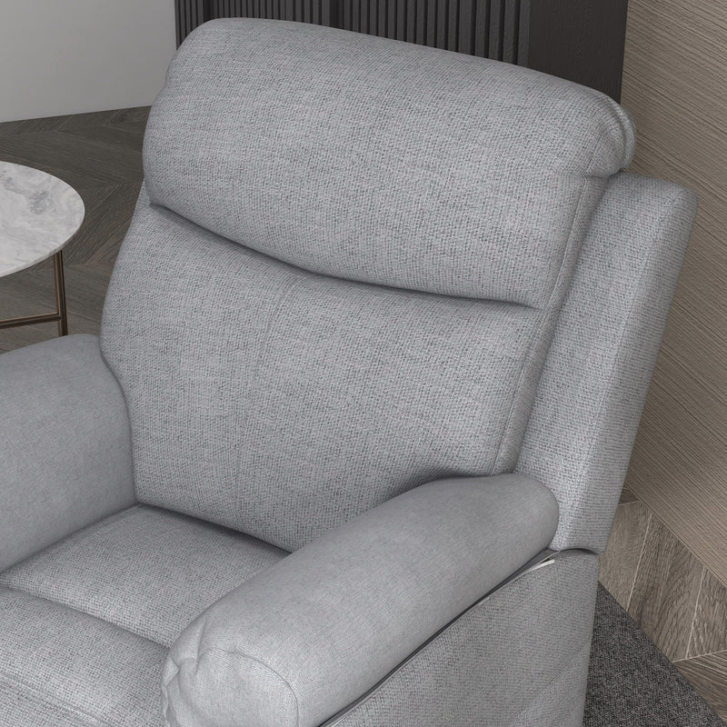 HOMCOM Power Lift Chair Electric Riser Recliner with Remote Control, Grey