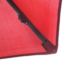 Outsunny 3(m) LED Patio Banana Umbrella Cantilever Parasol w/ Crank, Red