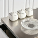 HOMCOM Rolling Kitchen Cart Storage Trolley with Drawer Towel Rail Steel Black