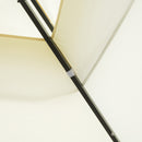 Outsunny 3m x 3.6m Aluminium Gazebo Canopy Patio Marquee Party Tent Cream White