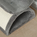 PawHut Cat Tree Plush Scratcher Kitty Activity Play Center Tunnel Dangling Ball