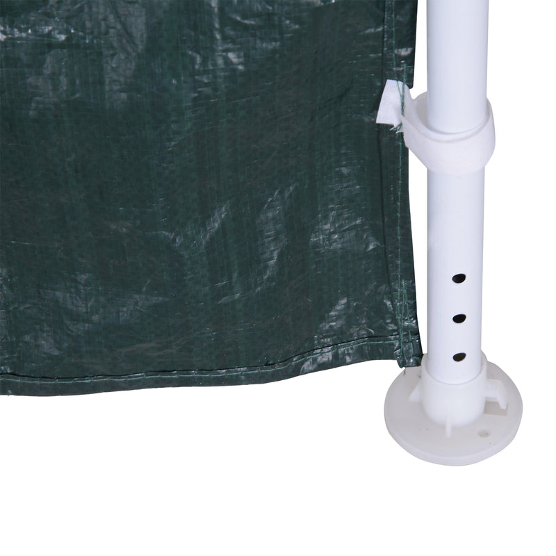 Outsunny Garden Gazebo Marquee Replacement Exchangeable Side Panel Green 3m