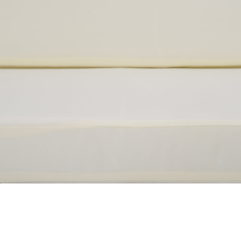 Outsunny 7 Pcs Outdoor Cushion Pads for Rattan Patio Conversation Set, Cream