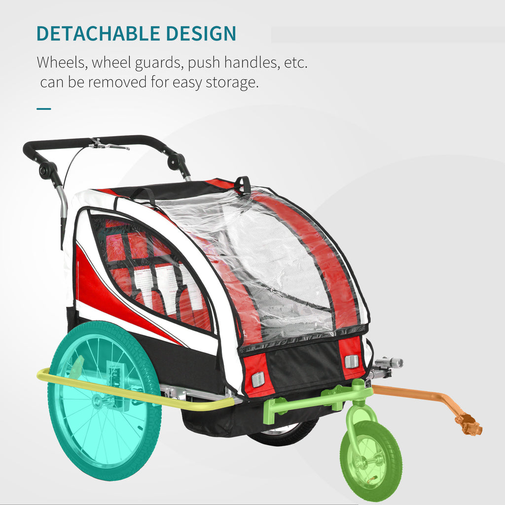 Homcom bike trailer hotsell