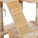 PawHut Cat Tree Scratcher Activity Centre, Condo Scratching Post Toy Bed
