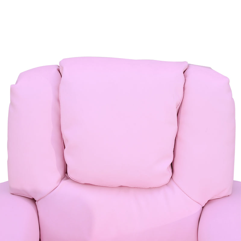 HOMCOM Kids Recliner Armchair Games Chair Children Seat Girls Boys Sofa
