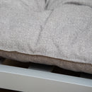 PawHut 65cm Raised Pet Bed Elevated Dog bed For Small Sized Dogs Cushion