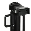 PawHut Retractable Stair Gate for Dogs Mesh Safety Gate - Black