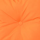 Outsunny 3 PCs PE Rattan Garden Sofa Set w/ 2 Chairs & Storage Table Orange