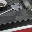 DURHAND 2 Drawers Machinist Tool Chest with Ball Bearing Runners and Cabinet