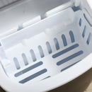 HOMCOM Ice Maker w/ Ice Scoop Basket 12Kg in 24 Hrs 9 Cubes Ready in 6-12Mins