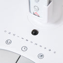 HOMCOM 28 Inch Height Adjustable Air Circulator Fan 70° Oscillating 9 Setting