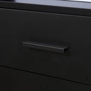 Vinsetto Printer Stand Mobile Office Storage Cabinet W/ Shelves Drawers, Black