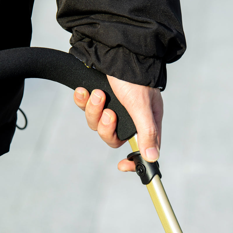 PawHut Detachable Pet Stroller with Rain Cover for Small and Tiny Dogs, Pink