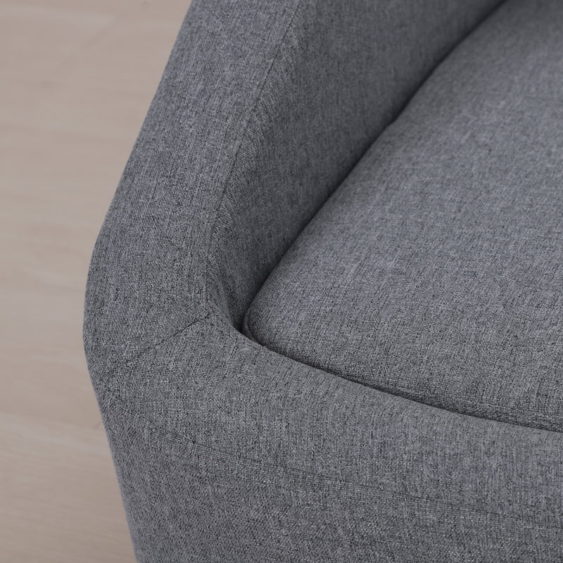 PawHut Dog Sofa Bed Cat Sofa w/ Soft Cushion for Small Medium Large Dogs Grey