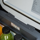 HOMCOM 12 Volt Car Refrigerator 24L Portable Compressor Cooler Fridge Freezer