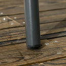 Outsunny Rattan Egg Chair Wicker Basket Chair with Cushion Bottle Holder Bag