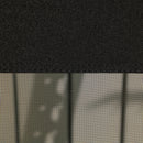 Outsunny Foldable Garden Recliner Chair Set of 2 w/ Footstool & Headrest, Black