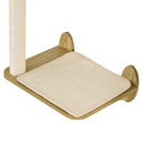 PawHut 3PCs Wall Mounted Cat Tree Cat Shelves Climbing Shelf Set Scratching Post