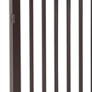 Pawhut Folding Pet Gate Fence Free Standing Child Safety Indoor Wood Durable