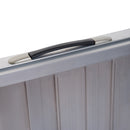 HOMCOM 3ft Aluminium Folding Wheelchair Ramp Equipment Mobility Suitcase