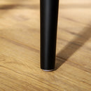 HOMCOM Dressing Table Set with 3 Drawers, Storage shelves and Stool, White