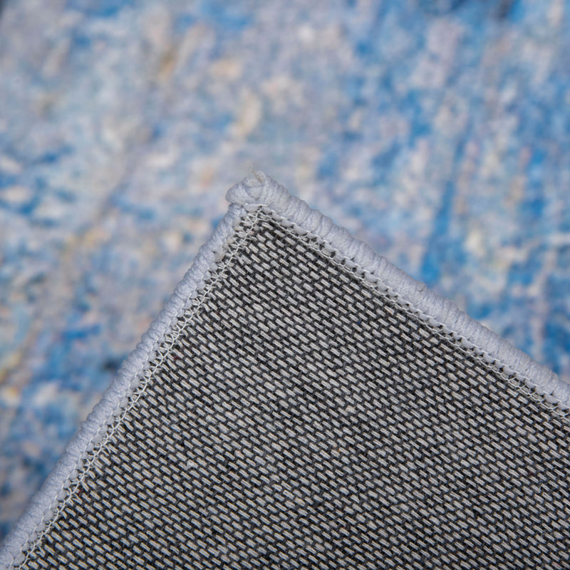 HOMCOM Blue Large Area Rug, Render Carpet for Living Room Bedroom, 160x200cm