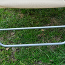 Outsunny Adjustable Sun Bed Garden Lounger Recliner Relaxing Camping Beige