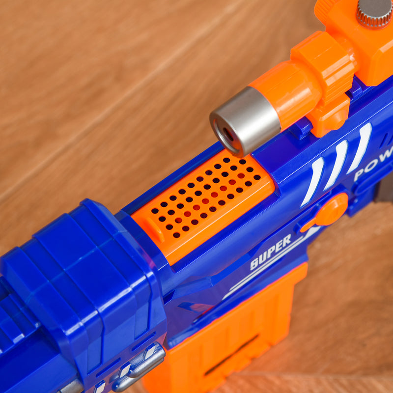 HOMCOM Automatic Foam Blaster Toy Gun Shooter 20 Soft EVA Darts for 8-12 Year