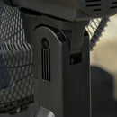 HOMCOM Pedestal Fan With Water Mist Spray Standing Fan W/ 2.8L Water Tank Black