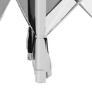 Outsunny 3.2m Pop Up Gazebo Hexagonal Canopy Tent Outdoor w/Sidewalls Light Grey