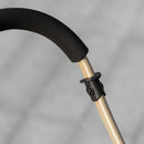 PawHut Detachable Pet Stroller with Rain Cover for Small and Tiny Dogs, Yellow