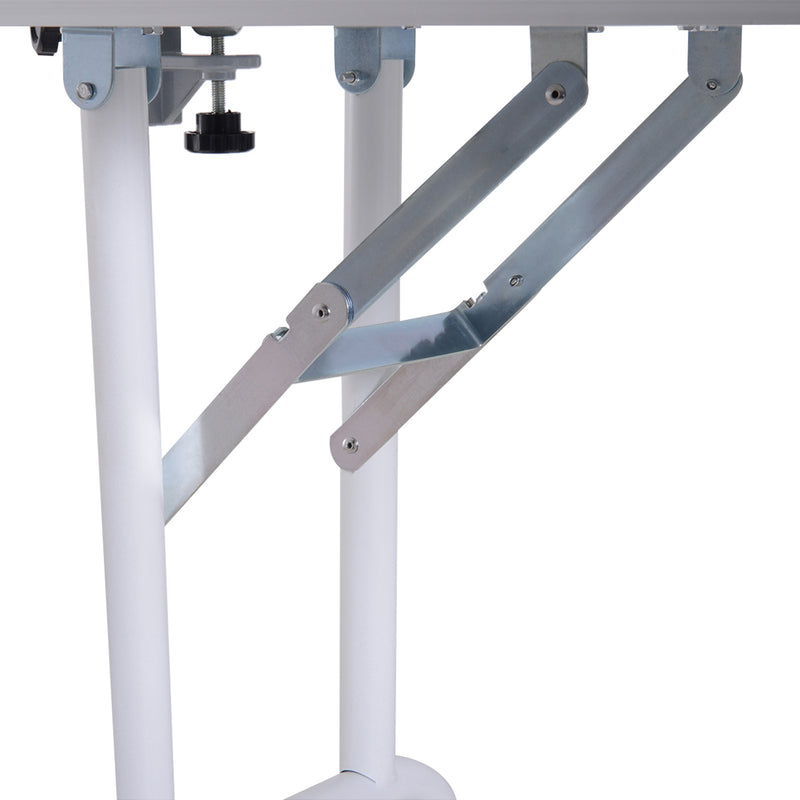 PawHut Foldable Dog Grooming Table Adjustable Arm for Small Dogs 81x49