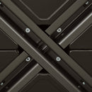 Outsunny Fillable Cantilever Parasol Base Weights with Steel Cross Base & Wheels