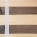 ZONEKIZ Toddler bed w/ Star and Moon Patterns, for Ages 3-6 Years - Grey