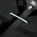 Outsunny Set of 4 Banana Parasol Base Stand Water or Sand Filled Weights, Black