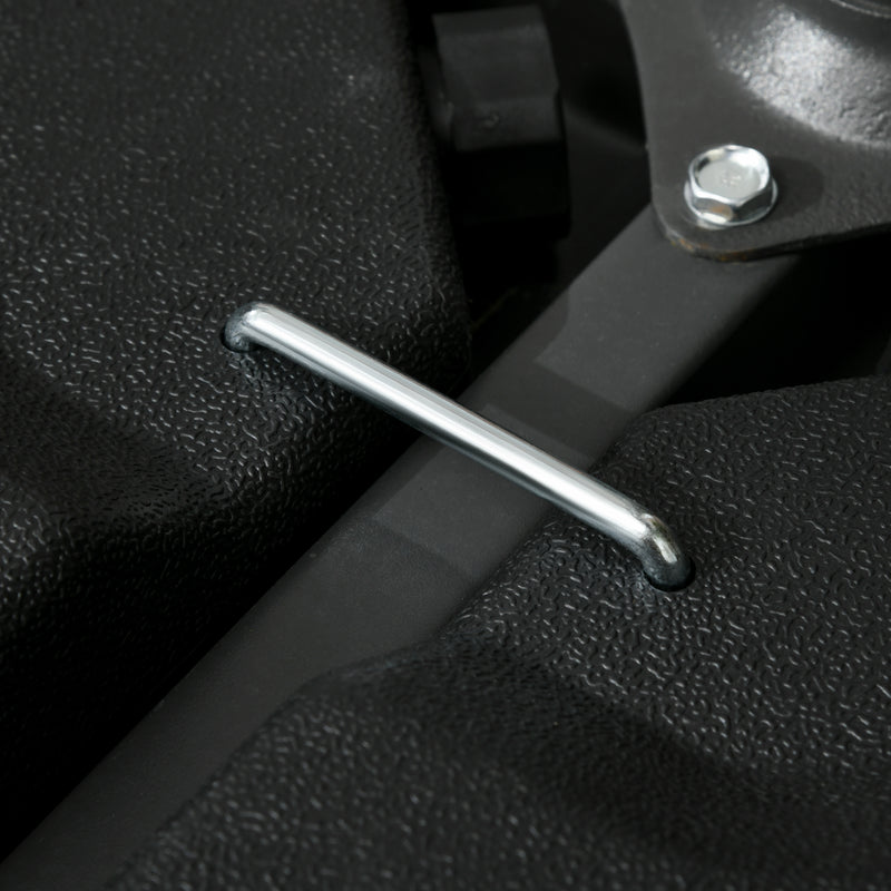 Outsunny Set of 4 Banana Parasol Base Stand Water or Sand Filled Weights, Black