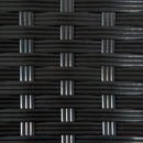 Outsunny PE Rattan Outdoor Coffee Table, Easy Match Rattan Side Table, Black