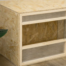 PawHut Reptile Terrarium, Climbing Pet Container w/ Transparent Sliding Doors