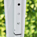 Outsunny 2mx2m Pop Up Gazebo Party Tent Canopy Marquee with Storage Bag White