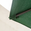 Outsunny 2.8m Patio Umbrella Parasol Outdoor Table Umbrella 6 Ribs Green