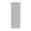 Balagio Ready Assembled Chest of Drawers with 5 Drawers - White Gloss