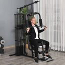 HOMCOM Multifunction Home Gym System Weight Training Exercise Workout Station